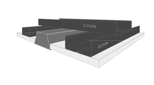 Slider Recessed Undercunstriction Ceiling Labelling PM A1