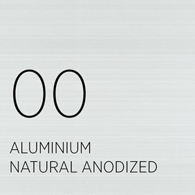 00 Aluminium Natural Anodized