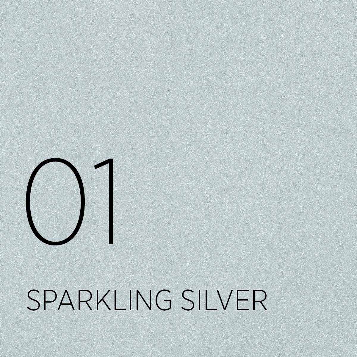 01 Sparkling Silver