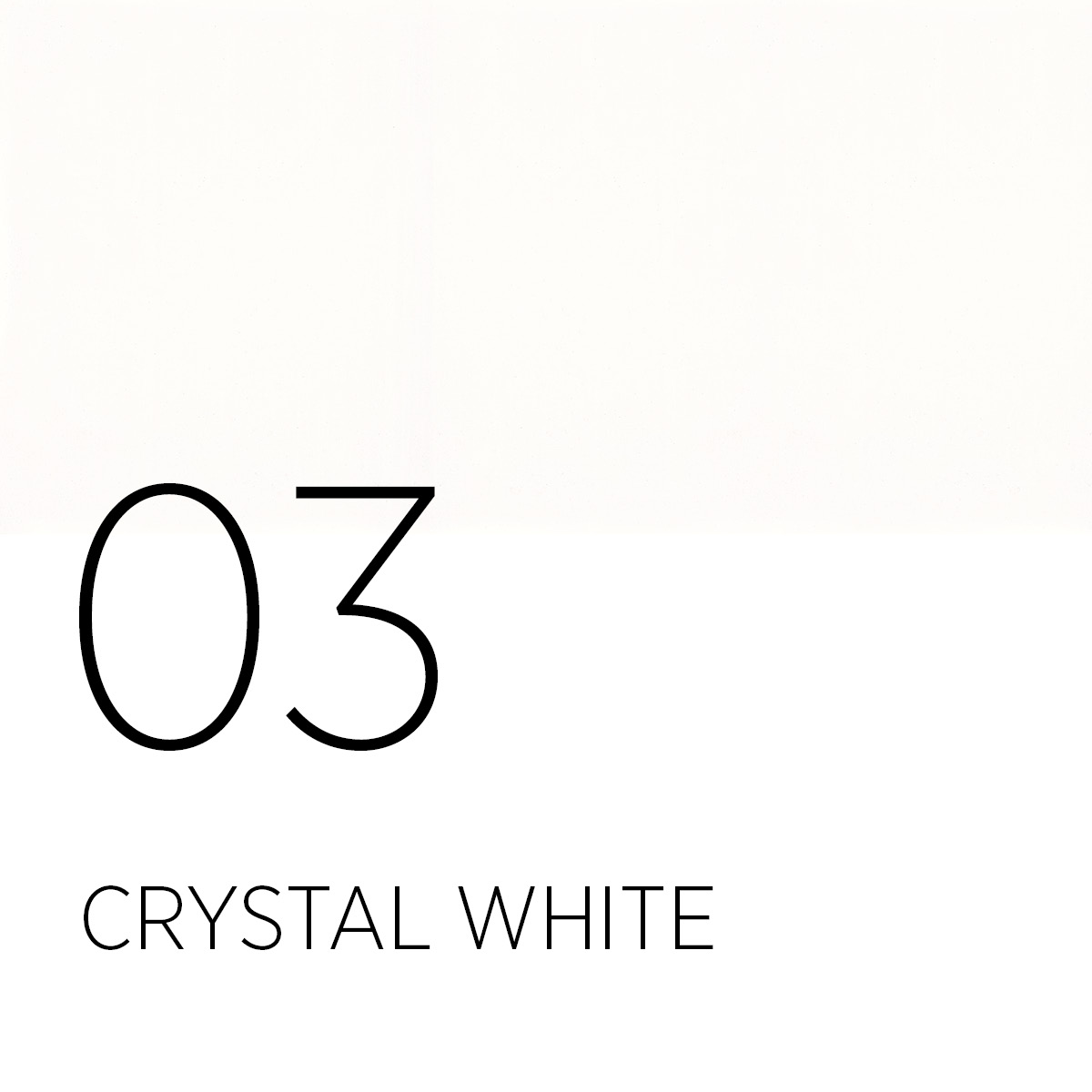 03 Crystal White