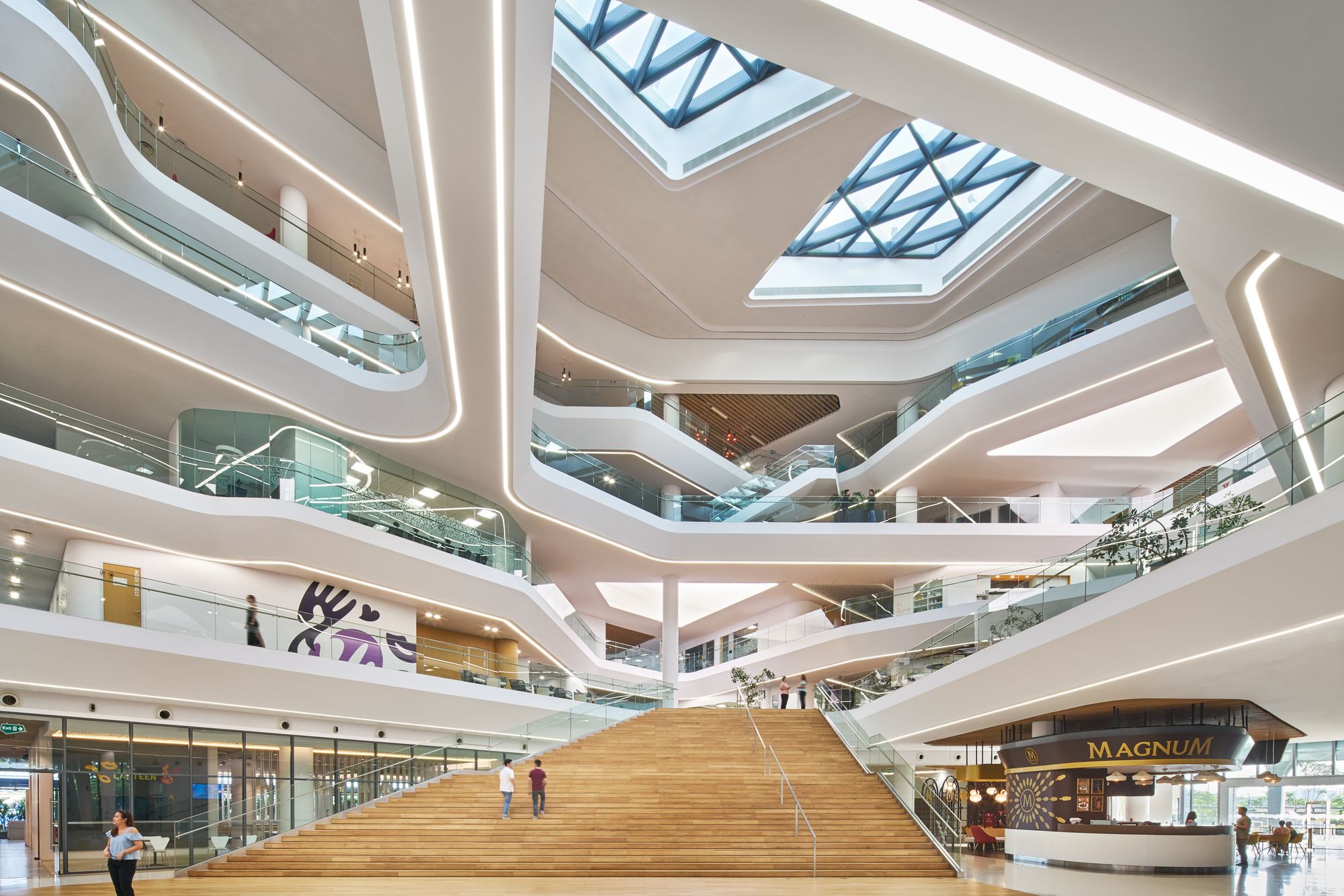 Unilever Headquarter, Jakarta, Indonesien PROLICHT Projekt