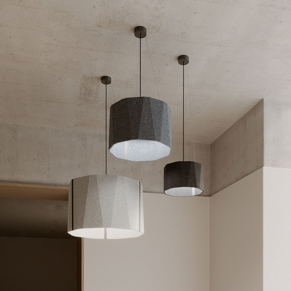 Akustik Leuchten Sonahh Verschiedene Groessen