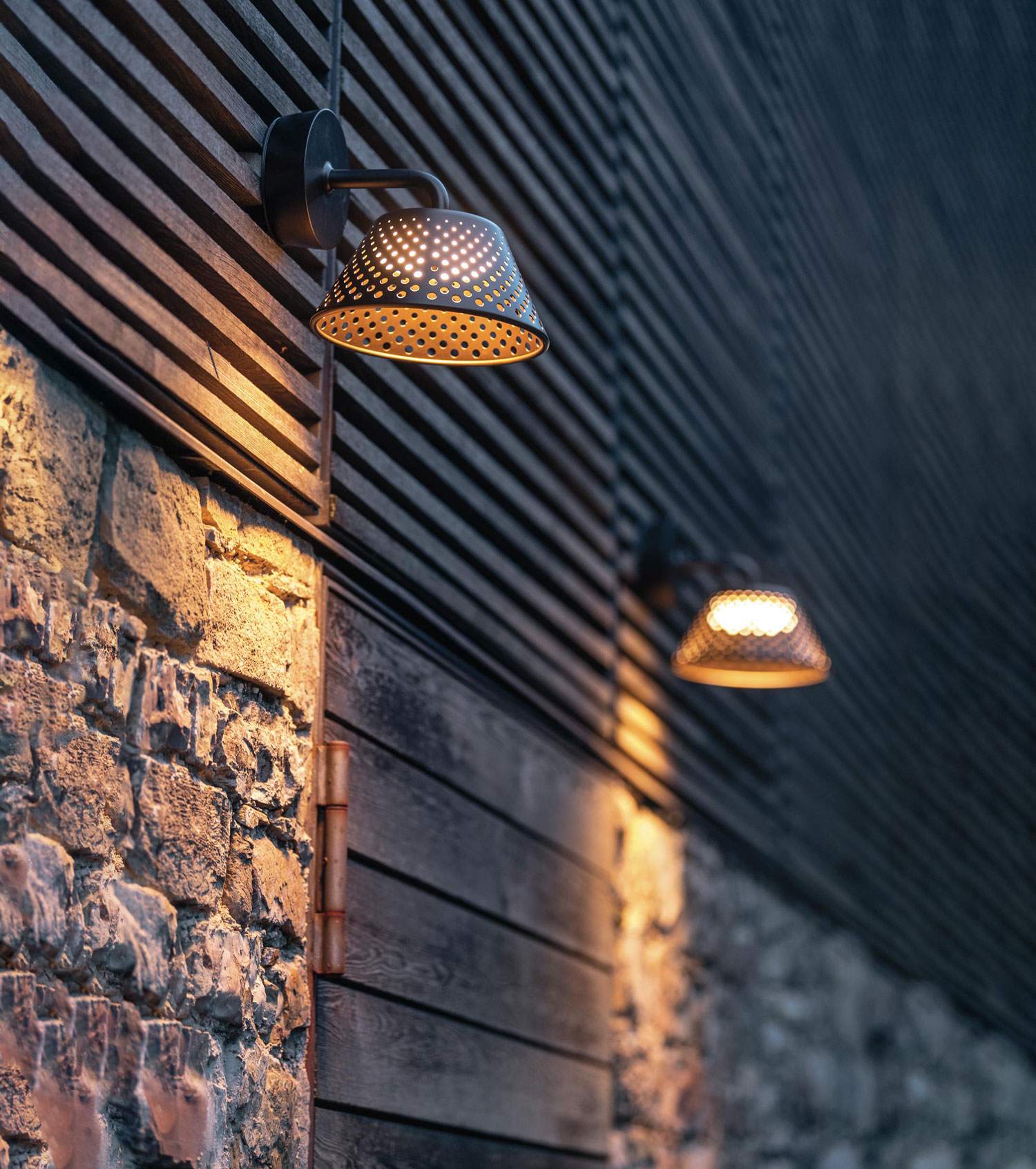 Platek Aussenbeleuchtung Wandleuchten