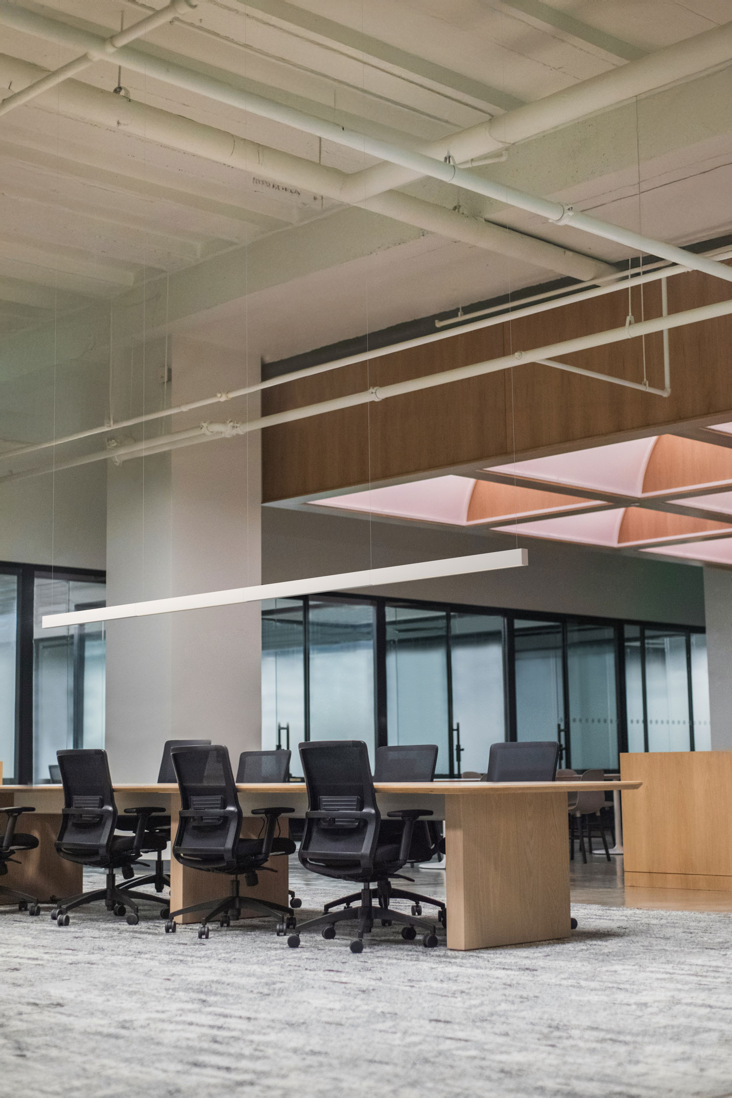 Forties Anwendungsbeispiel Einzelleuchte In Buero