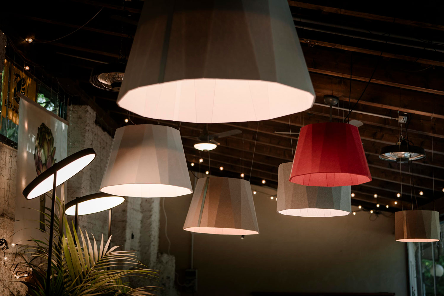 Colors Farbige Akustik Lampenschirme Event