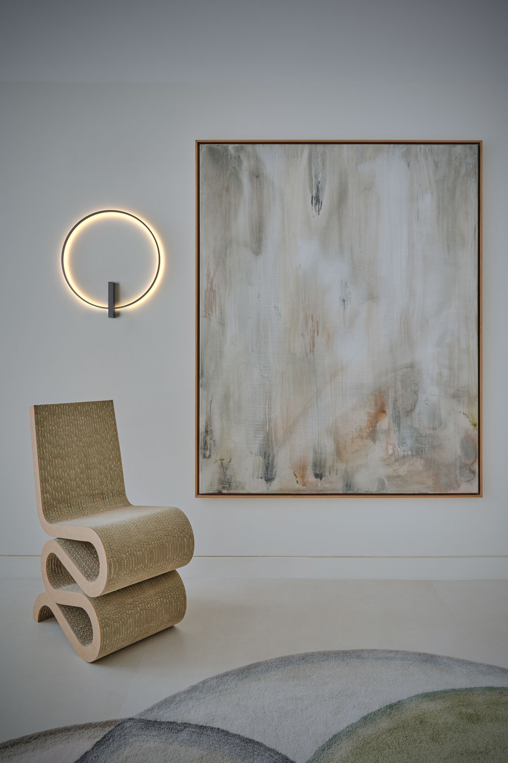 Just Black Halo Minimalistischer Kreis Wand Led Schienensystem Update (1)