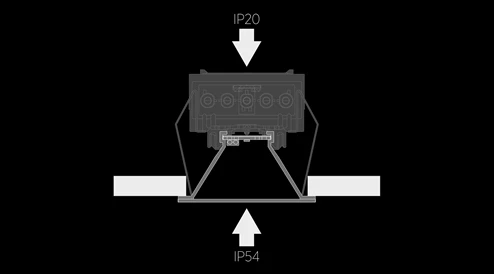 Slider Recessed Protectionclass PM A1