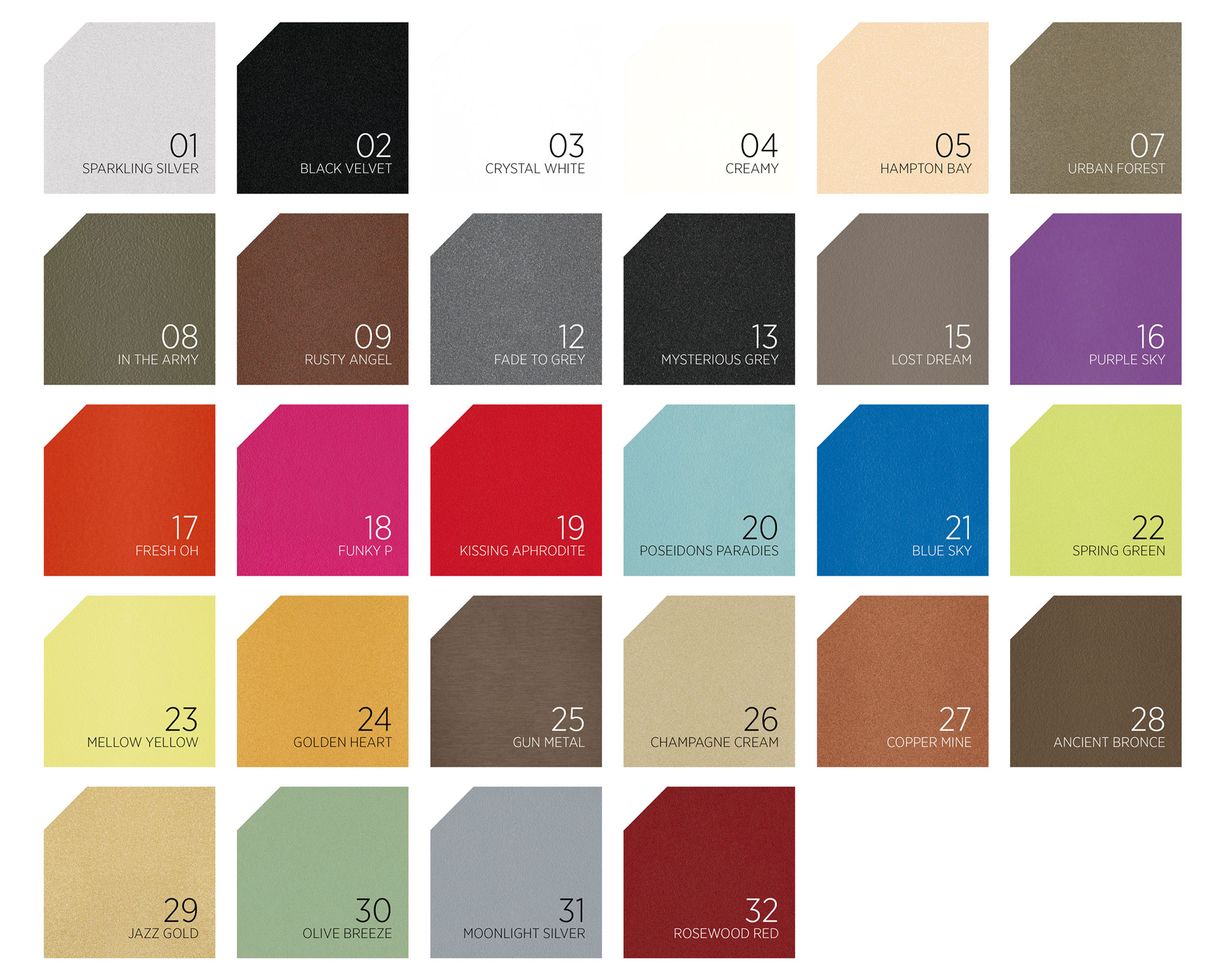 Colors Metall Farben Von Prolicht