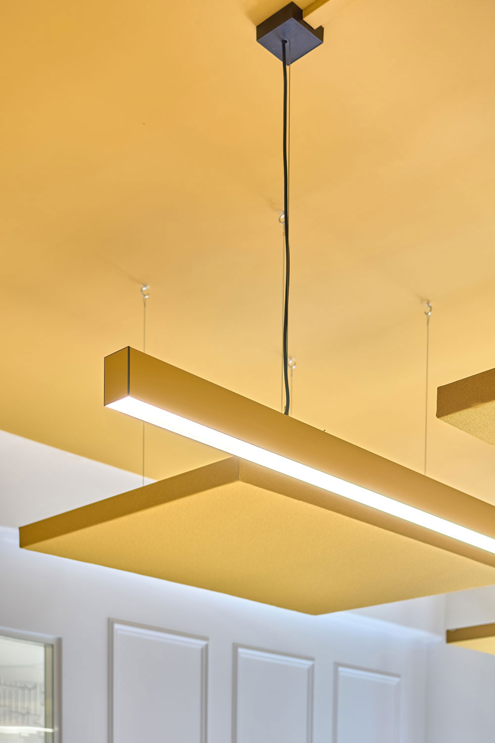 Colors Gelbe Decken Pendelleuchte Profilsystem