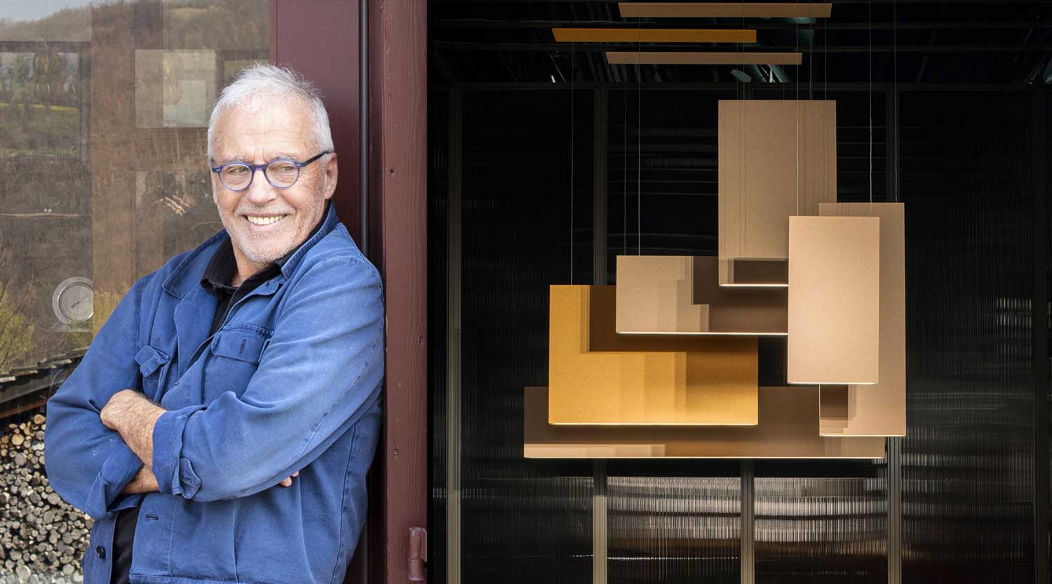 Design Kooperation Marc Sadler Leuchtenhersteller Beleuchtung